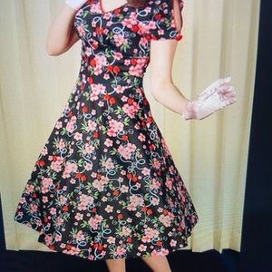 Voodoo Vixen,  Sexy PinUp Dress  size 16/18